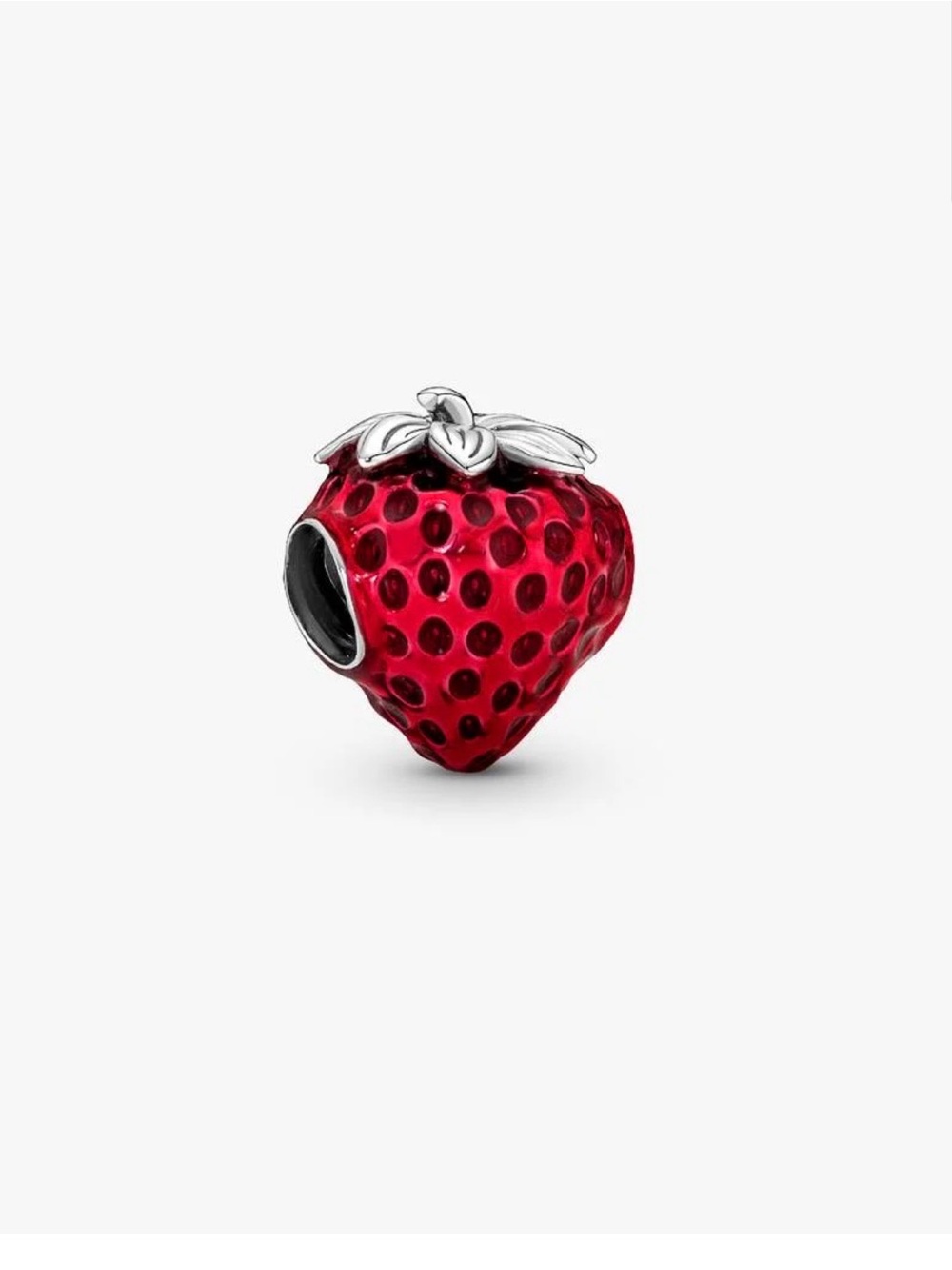 Pandora Seeded Strawberry Fruit Charm